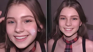 Tight School Girl Was To boot Good To Cock a snook at