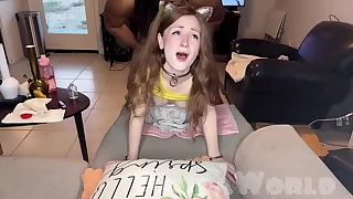 Innocent Young Uninspired Anal Slut Bunny Gets Her Asshole Gaped&comma; To the greatest & Pounded away from Lord Panda's BBC