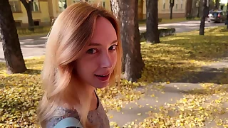 I poised her sex toy on be passed on street and fucked her hard&excl;